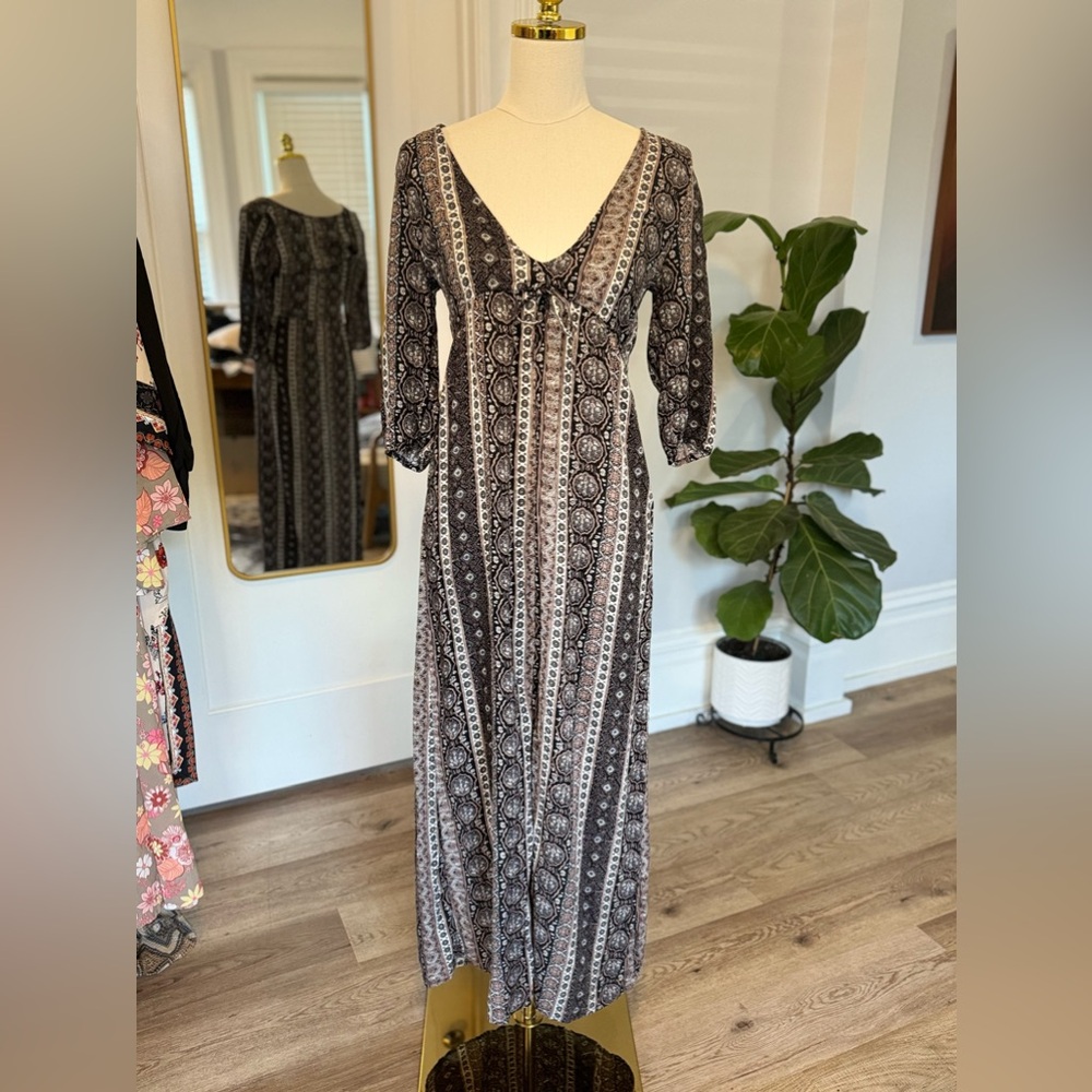Abercrombie And Fitch Boho Maxi: Size Small - image 1